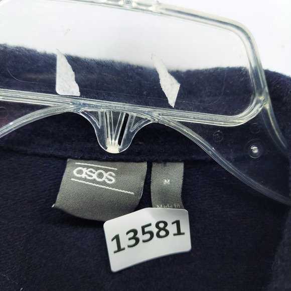 ASOS shacket mens size medium navy blue - Picture 3 of 10